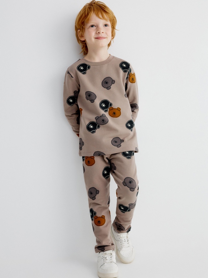 лонгслив с начесом для мальчиков 4680798750132 по акции