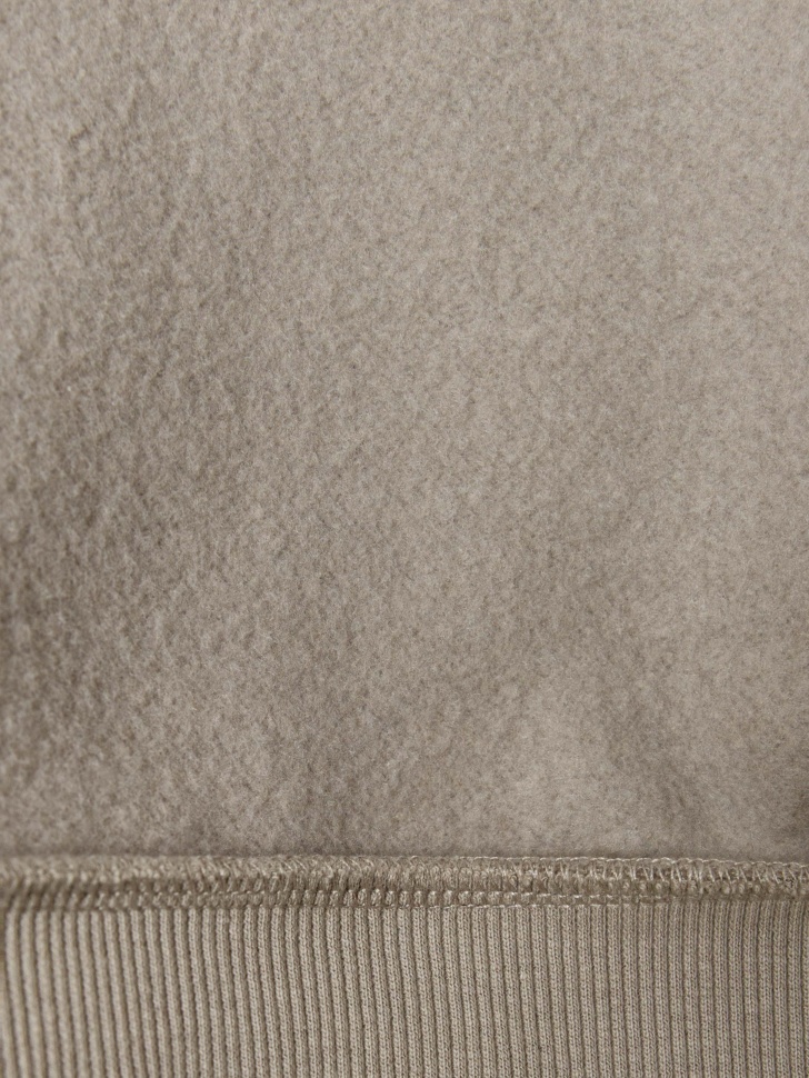 базовый свитшот оверсайз детский универсального стиля с лицевой стороны