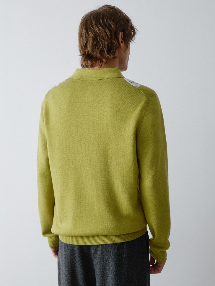 классический джемпер с содержанием шерсти и шелка 4610517247148 с промокодом