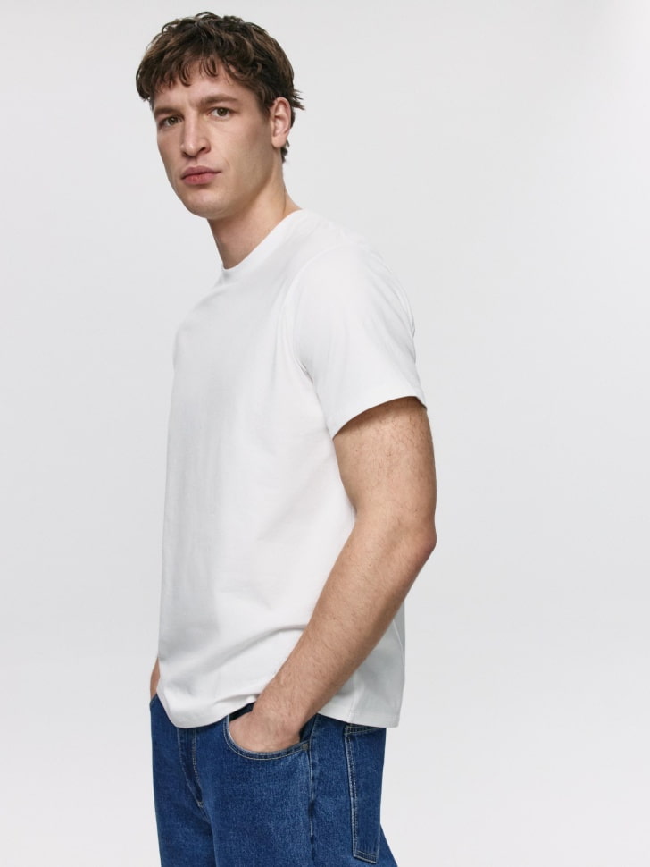 Приталенная футболка ADAM SLIM FIT. Фото №5