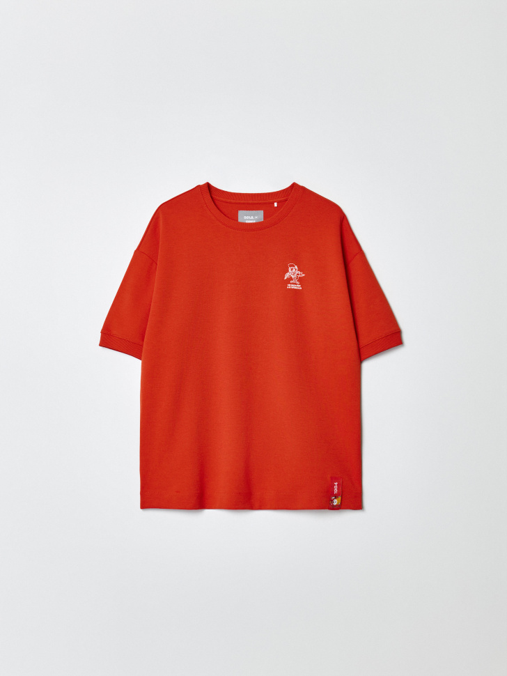 Футболка Sela x Союзмультфильм, оранжевый, арт. 35106