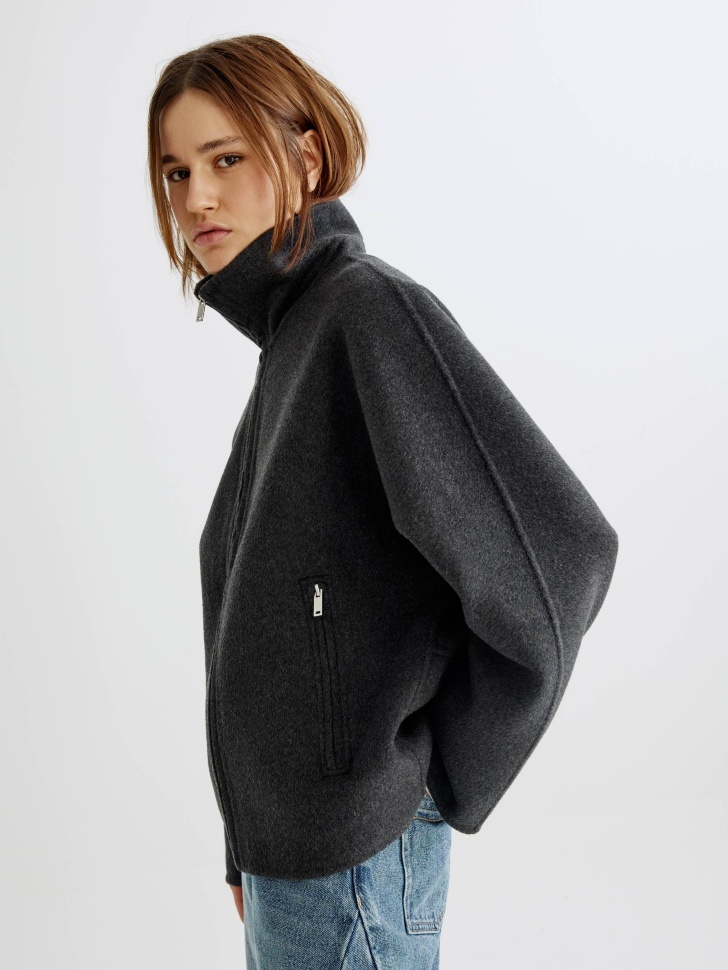 Полупальто Sela оверсайз, арт. 38770