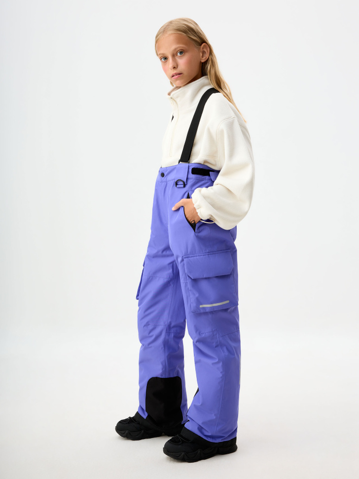 Горнолыжные брюки из технологичной мембраны для девочек - фото 2