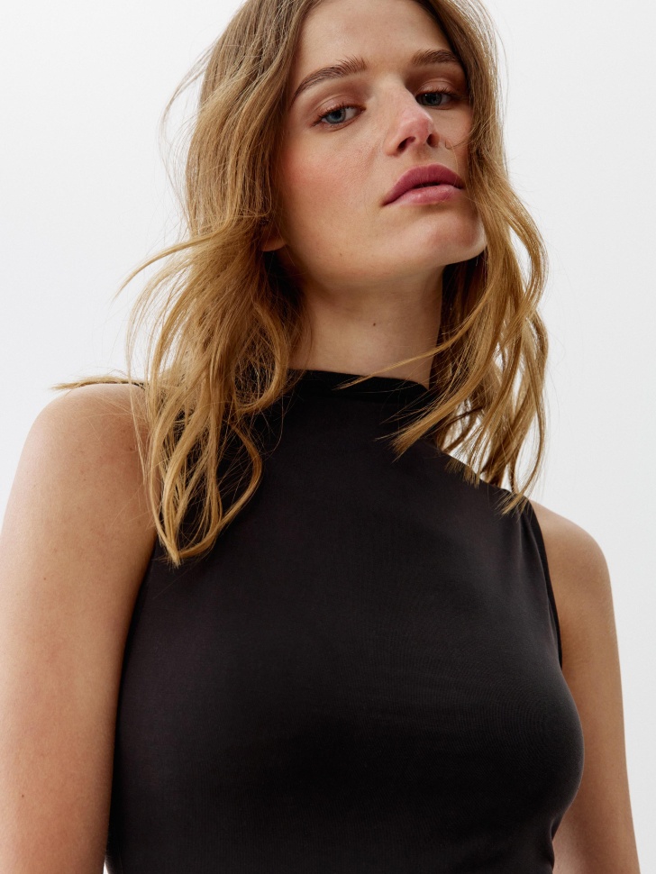 платье макси из смесовой вискозы по цене 3599 руб вид справа