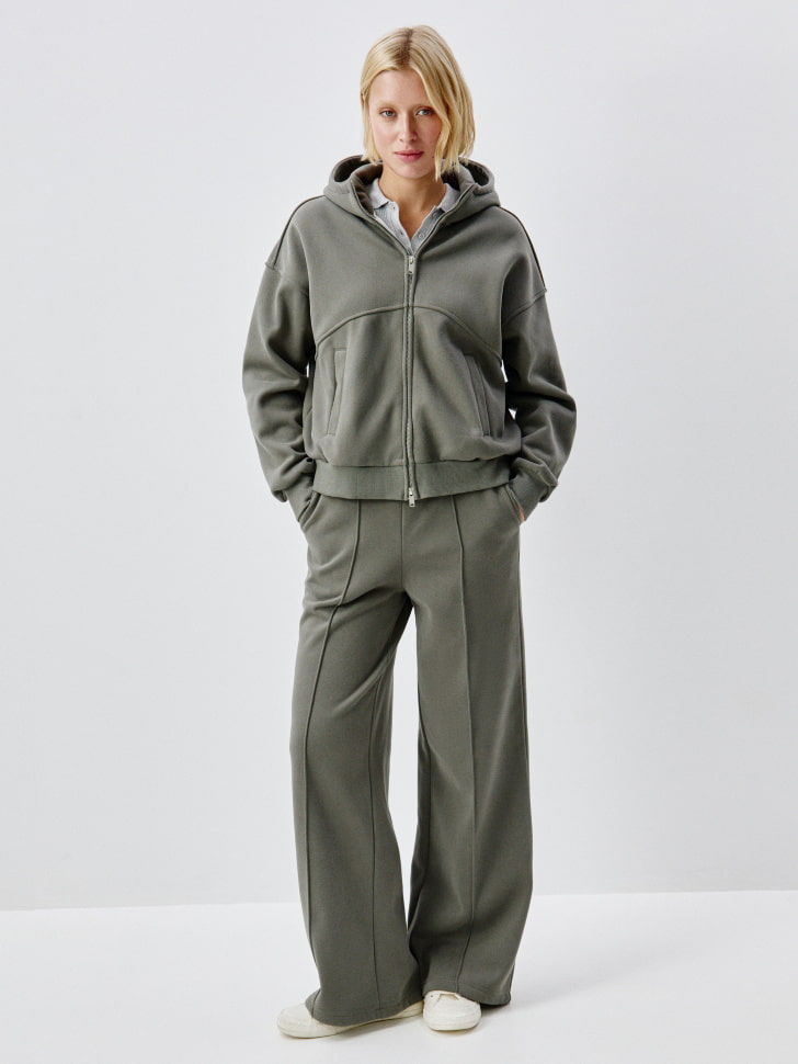 толстовка оверсайз из футера 4680704282320 по акции