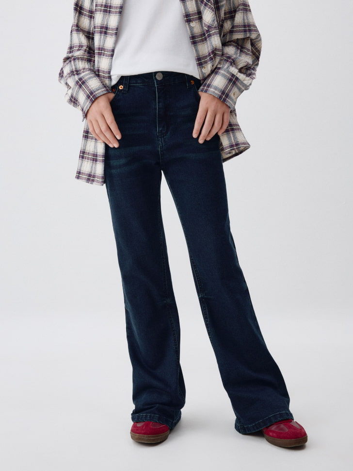 Расклешенные джинсы Bootcut для девочек