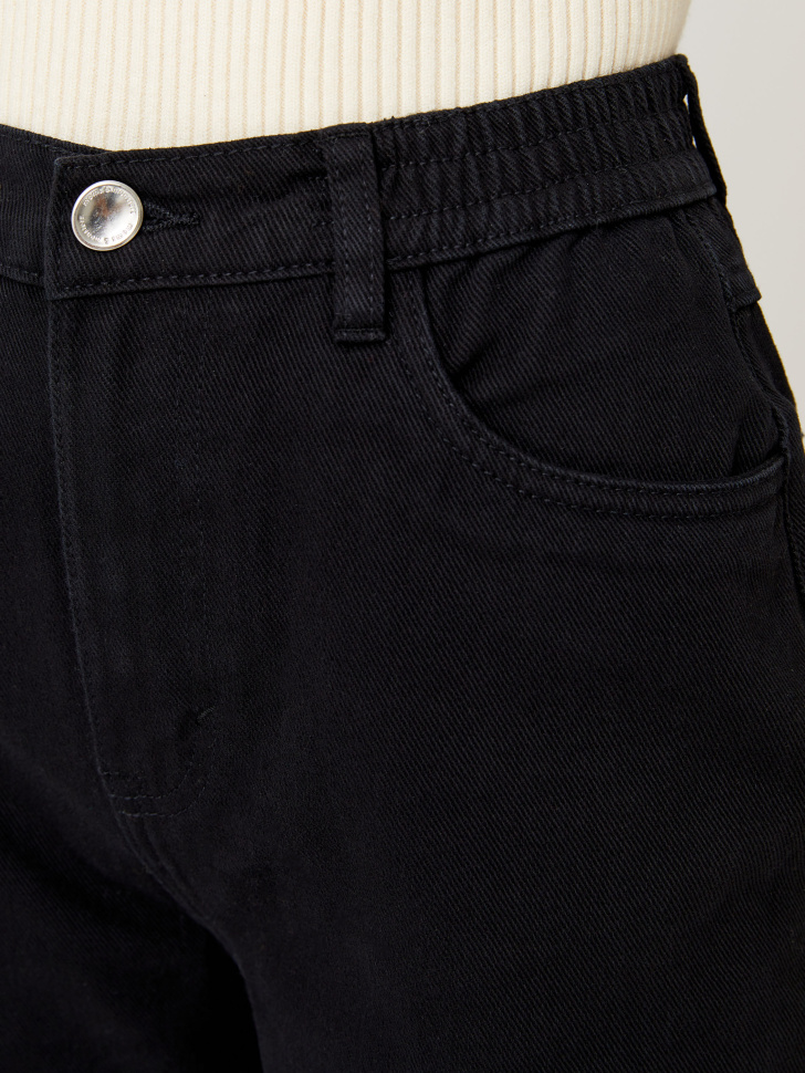 Широкие джинсы (черный, L) от Sela