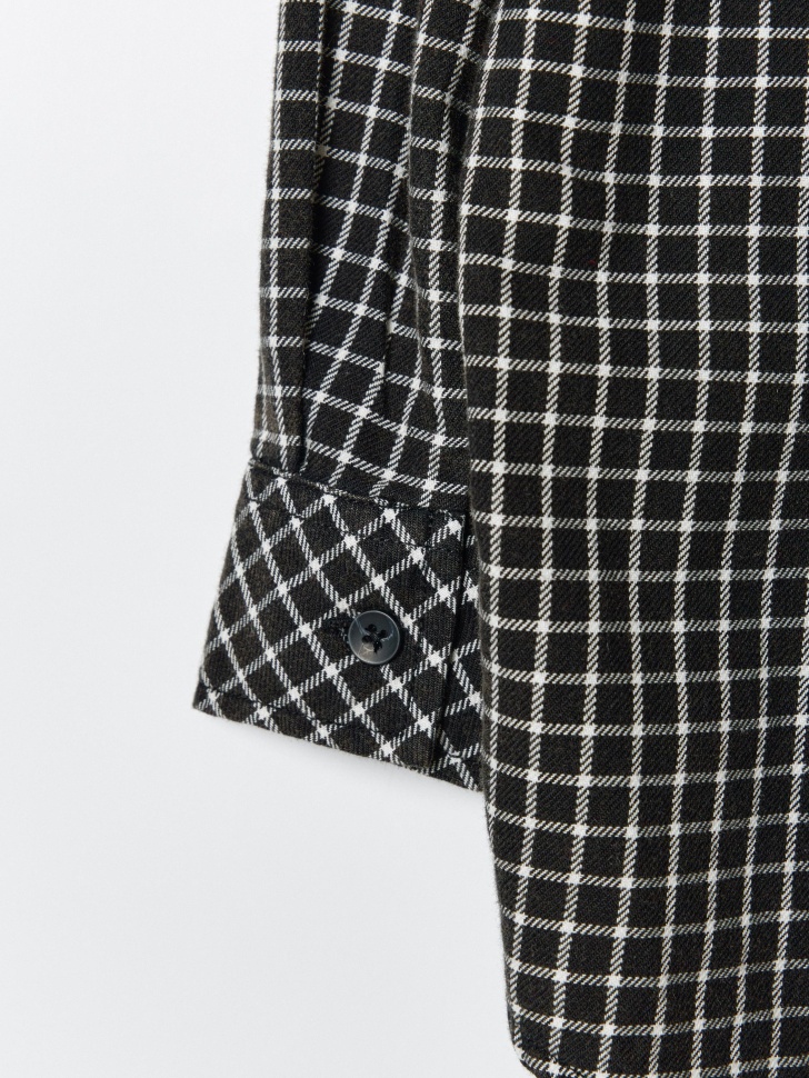 рубашка с капюшоном для мальчиков по цене 2599 руб вид справа