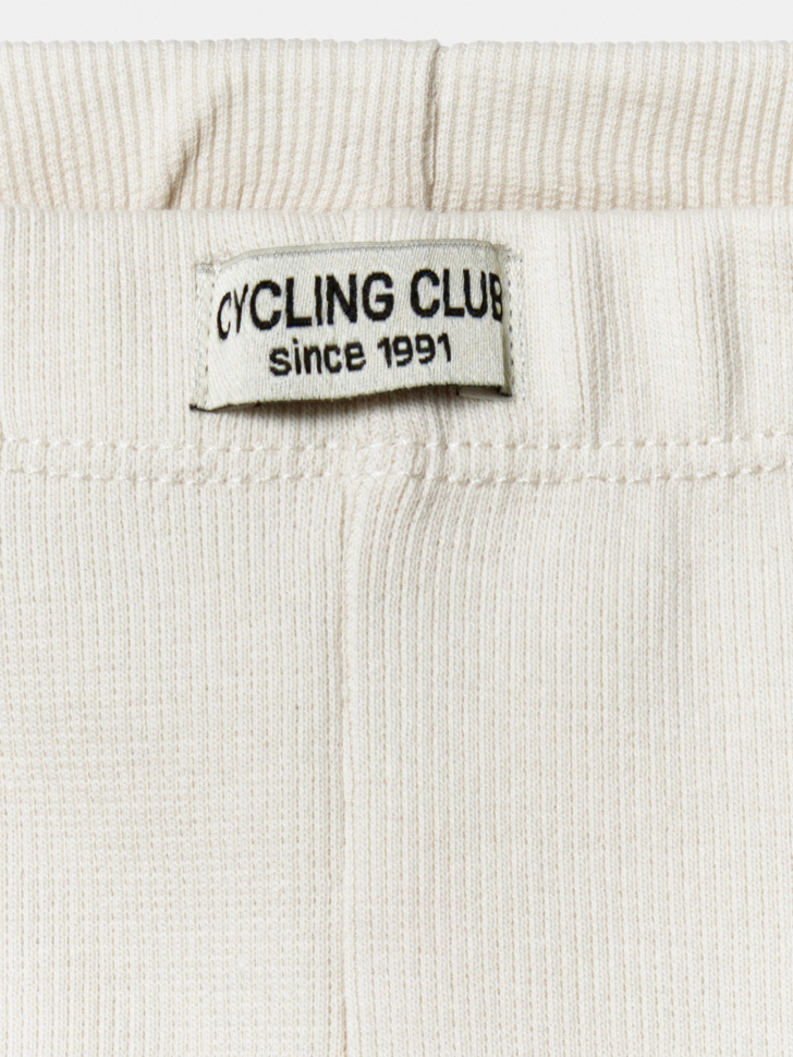 базовые велосипедки с патчем на поясе для девочек из россии вид сбоку