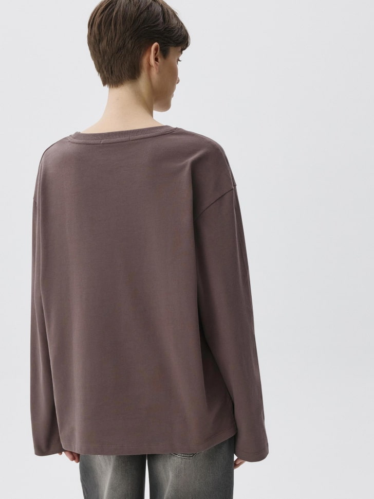 Лонгслив ANNA OVERSIZE FIT. Фото №3