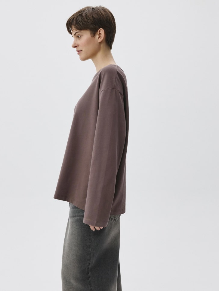 Лонгслив ANNA OVERSIZE FIT. Фото №5