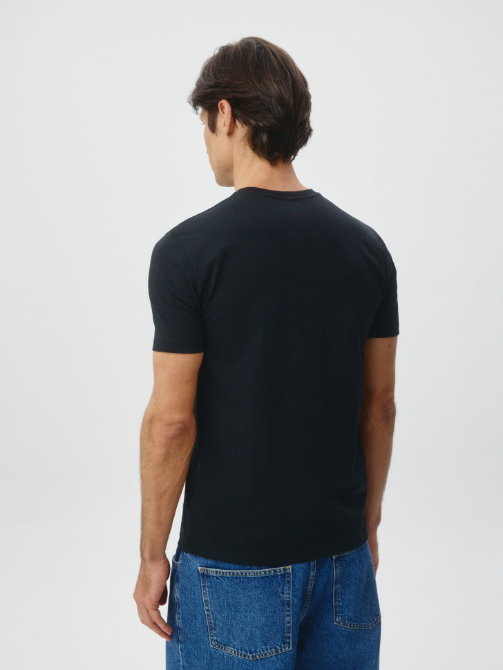 Футболка SLIM FIT базовая. Фото №3