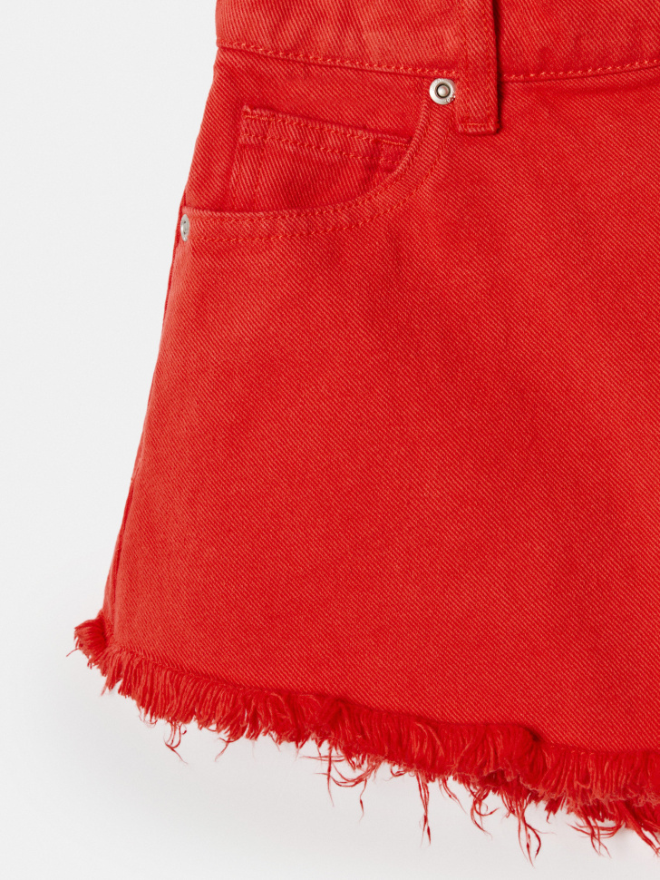 джинсовые шорты для девочек по цене 2299 руб вид справа