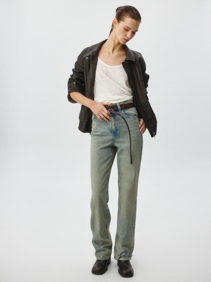 Джинсы WIDE LEG TALL. Фото №2