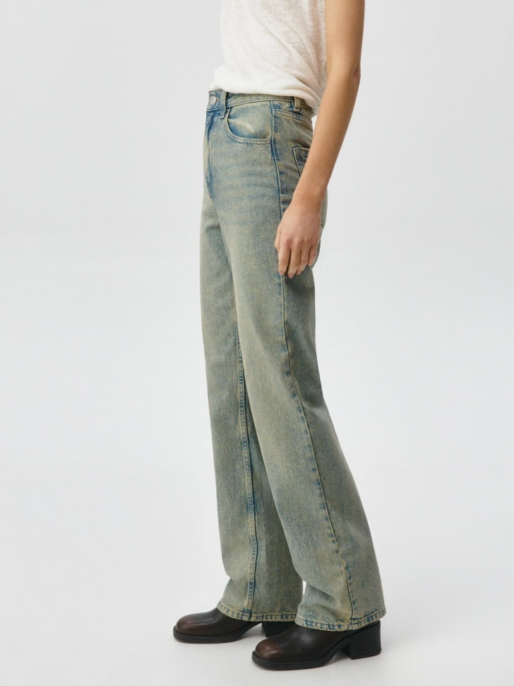 Джинсы WIDE LEG TALL. Фото №4