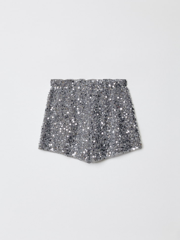 шорты с пайетками для девочек 4610517039729 купить с доставкой