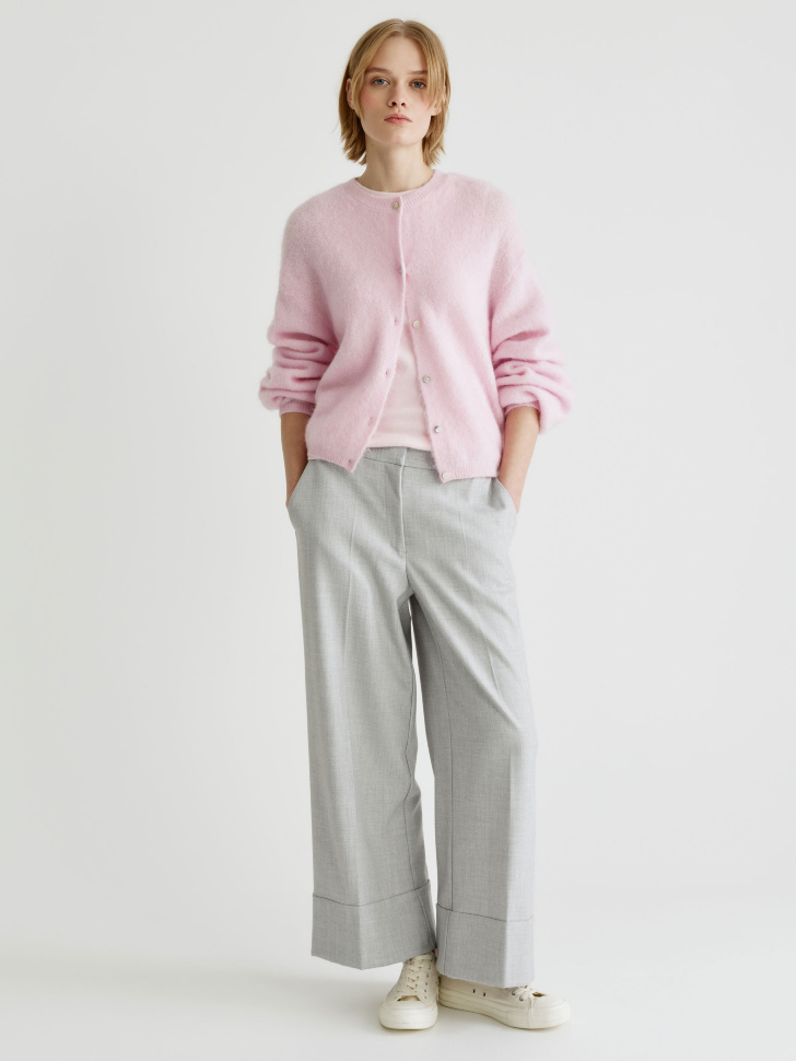 кардиган с высоким содержанием шерсти и мохера 4610517350572 по акции