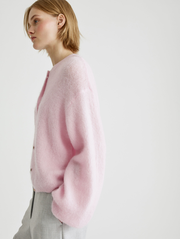 кардиган с высоким содержанием шерсти и мохера 4610517350572 купить с доставкой