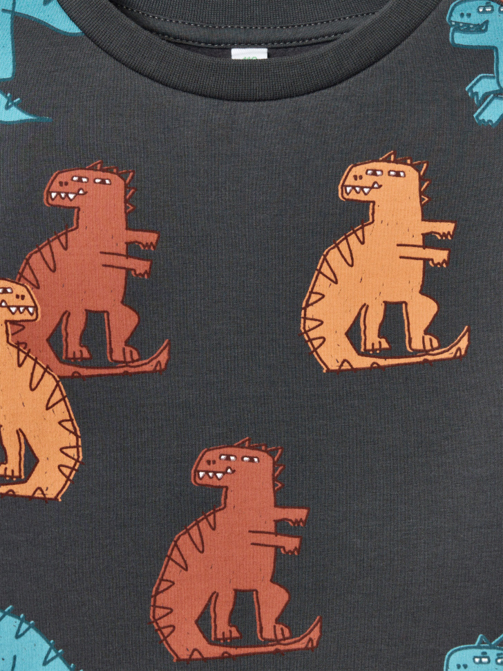 лонгслив с начесом для мальчиков из россии вид сбоку