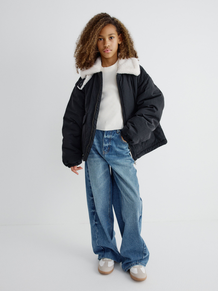 вязаный джемпер для девочек 4610517201010 по акции