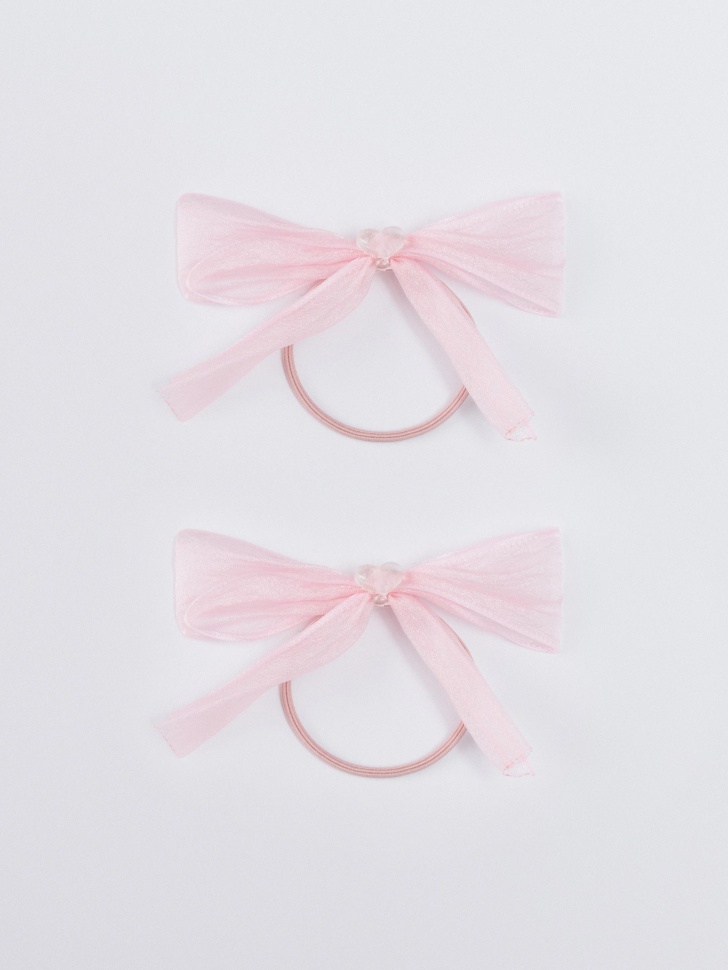 набор резинок с бантиками для девочек 4610517291455 фотография