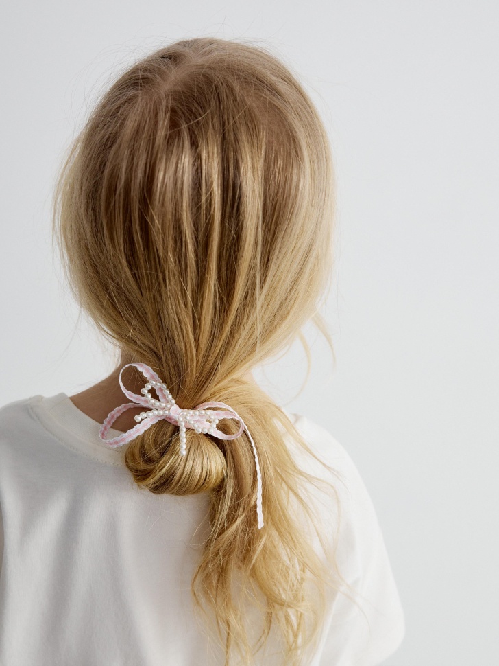 набор резинок с бантиками для девочек 4610517291455 фотография