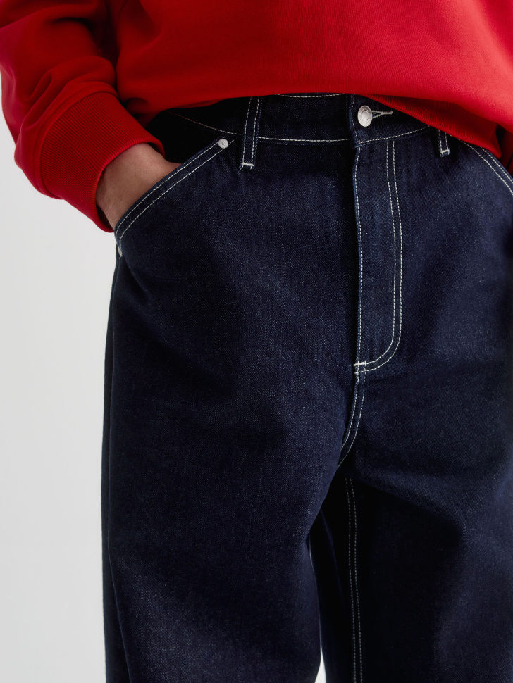 свободные джинсы со средней посадкой 4610517060105 купить с доставкой