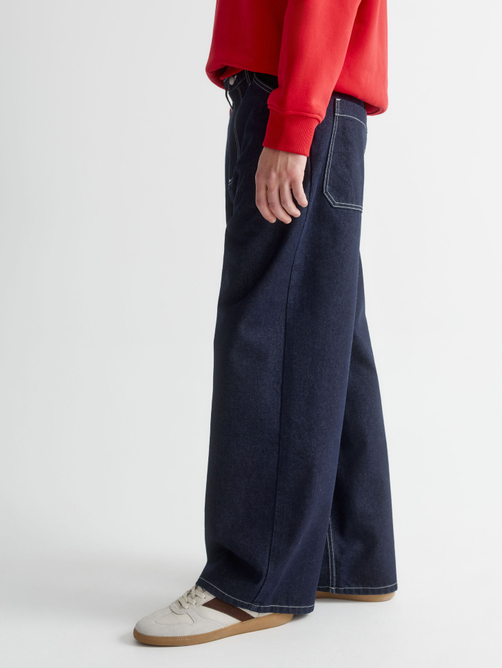 свободные джинсы со средней посадкой 4610517060105 по низкой цене