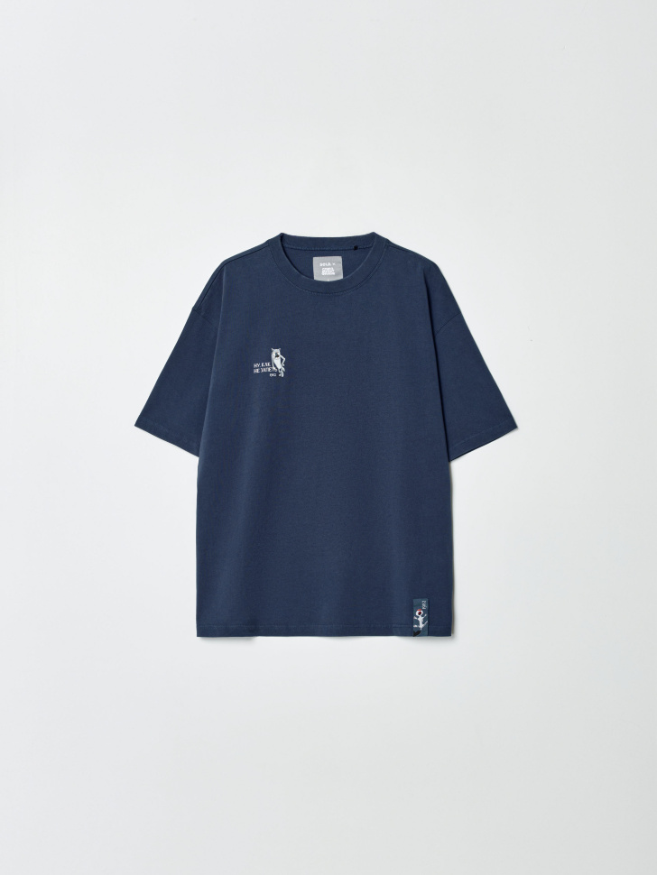 Футболка SELA x Союзмультфильм, синий, арт. 35105