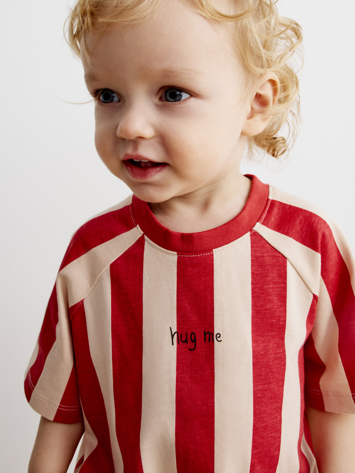 

Футболка в полоску для малышей, SL6802000201