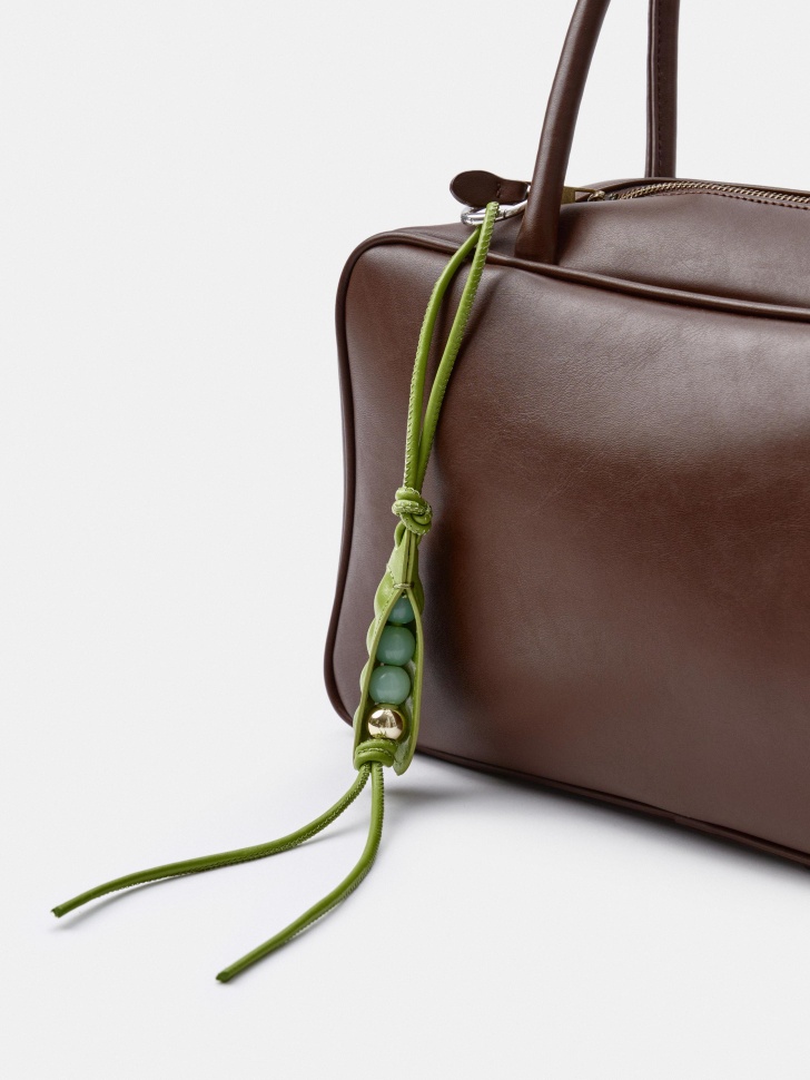 Брелок Sela с подвесками, зеленый, арт. 41695