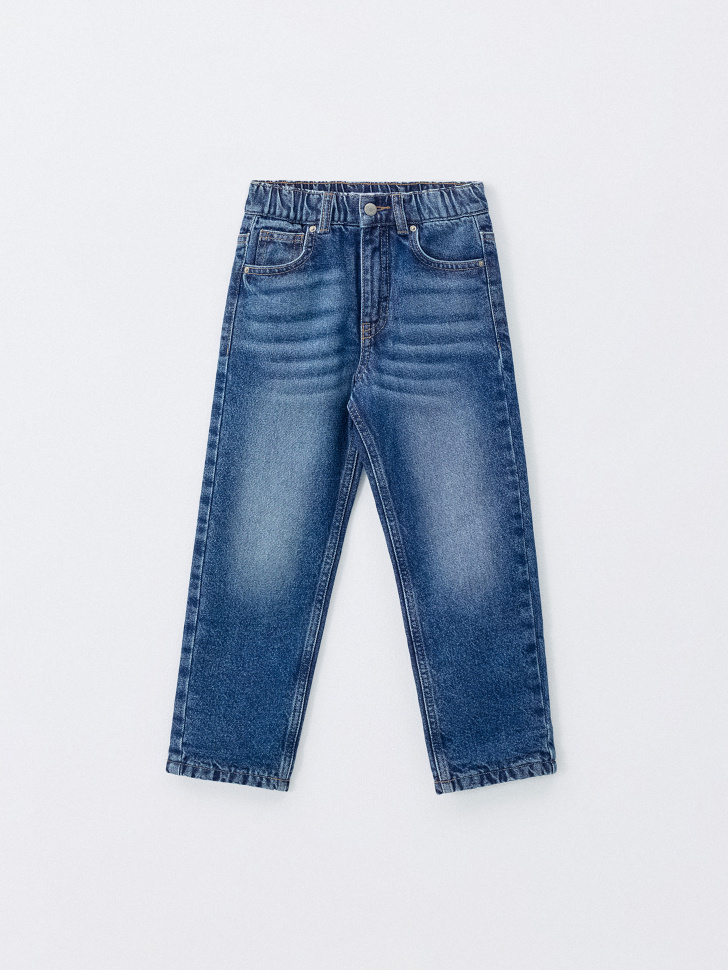 

Утепленные джинсы Mom fit для девочек