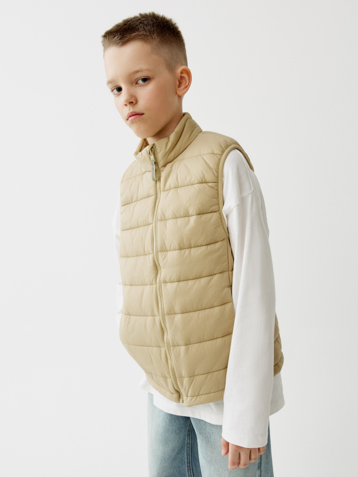 базовый стеганый жилет для мальчиков 4610517292148 фотография