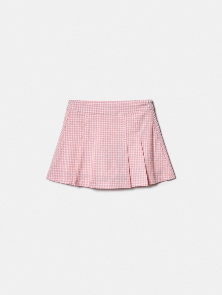 Юбка-шорты Sela в складку, розовый, арт. 43773