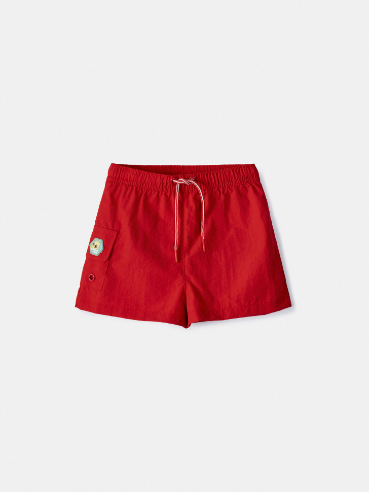 Пляжные шорты Sela, красный, арт. 52781