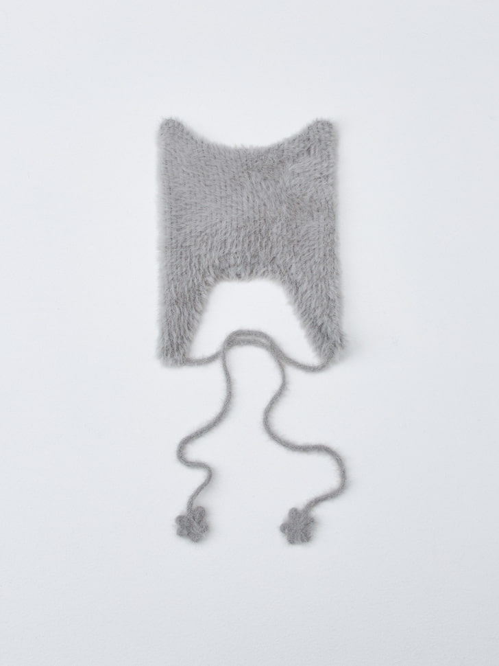 Шапка-чепчик с ушками для девочек. Фото №2