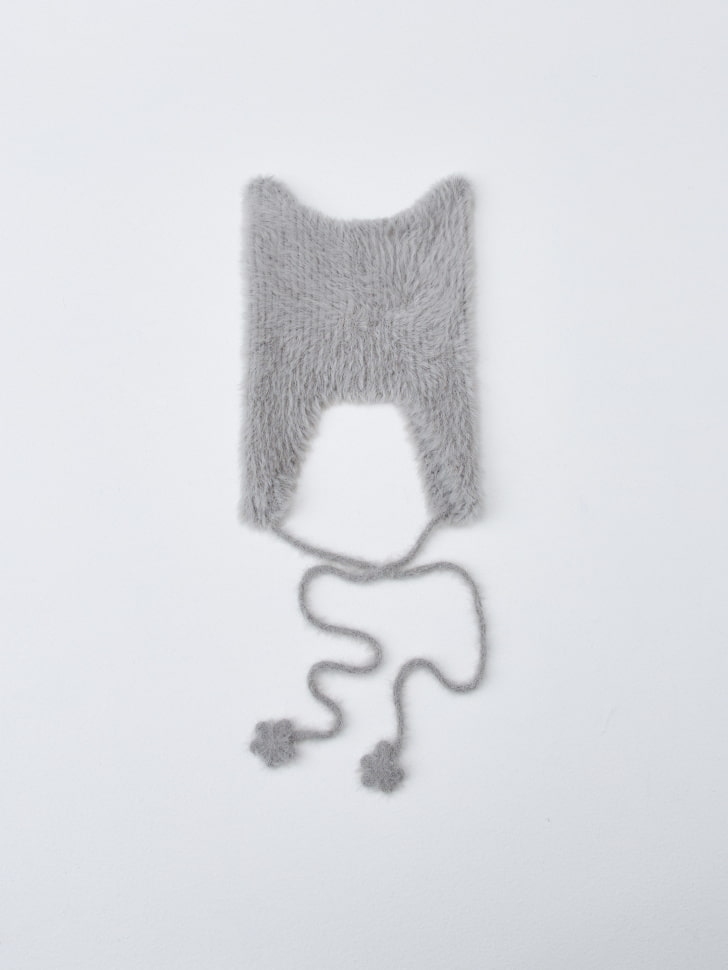 Шапка-чепчик с ушками для девочек. Фото №3