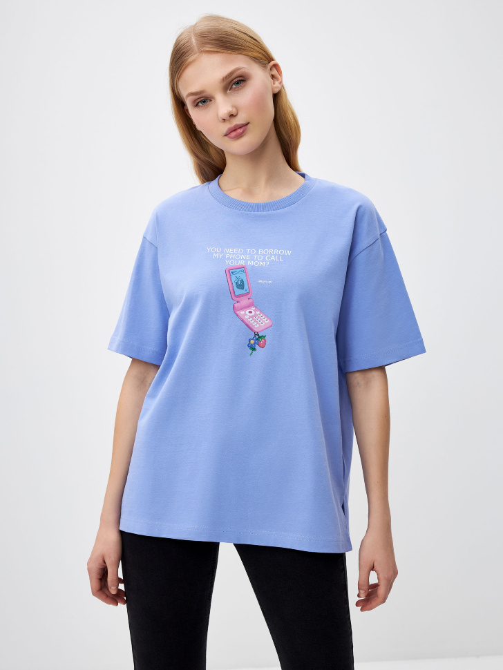 

Футболка с 3D принтом