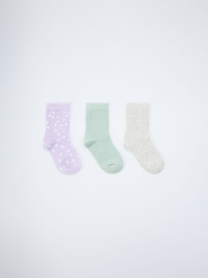 Набор из 3 пар носков для девочек