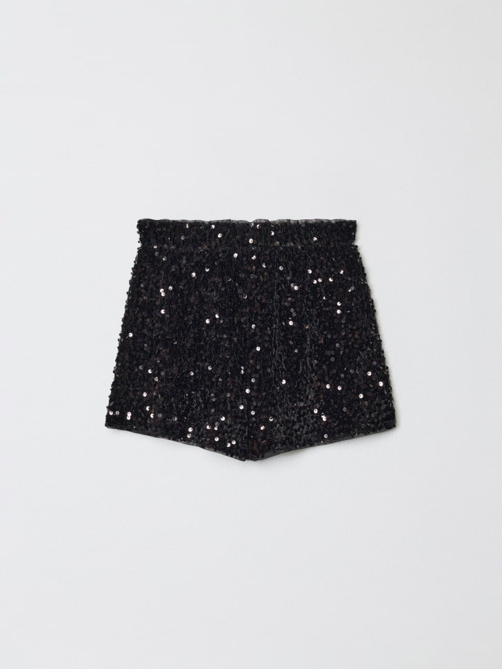 шорты с пайетками для девочек 4610517039804 купить с доставкой
