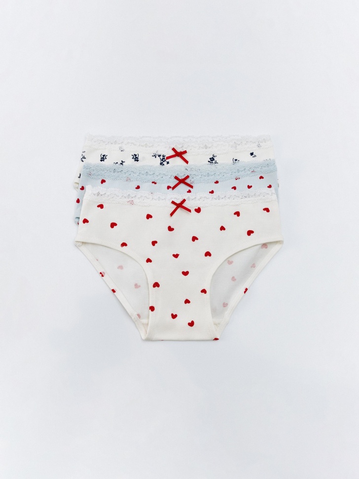 набор из 3 трусов-слипов для девочек 4610517120465 фотография