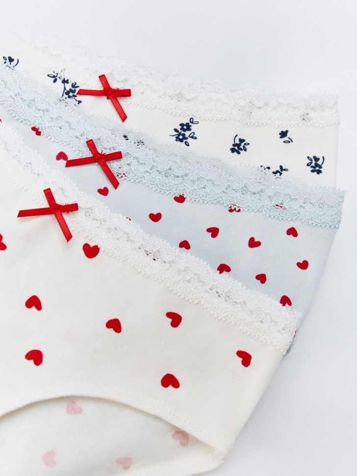 набор из 3 трусов-слипов для девочек 4610517120465 по акции