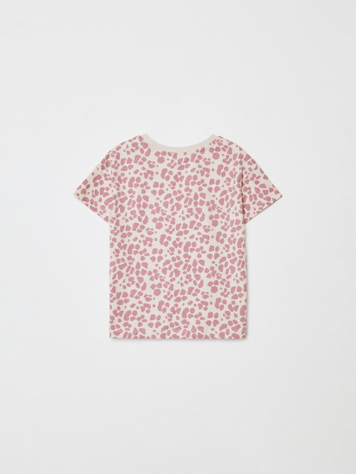 футболка с принтом для девочек 4680798431666 по акции