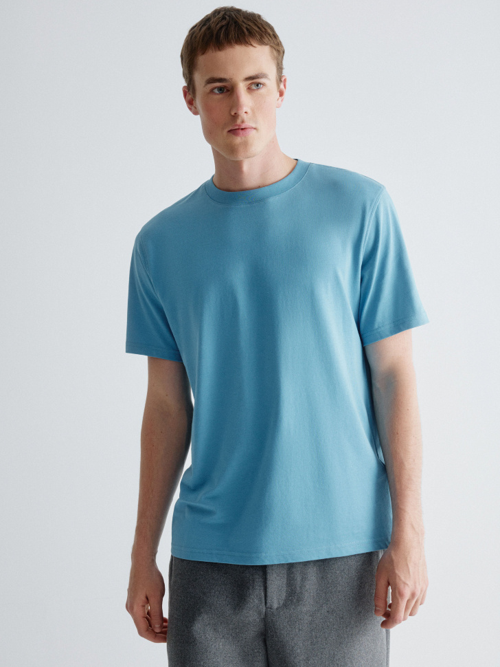 базовая футболка peter regular fit 4610517146212 фотография