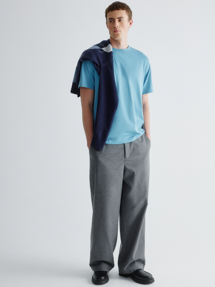 базовая футболка peter regular fit 4610517146212 по акции