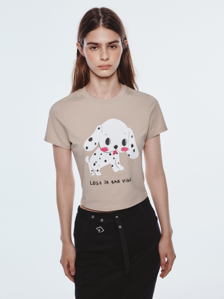 Футболка с принтом Sela Young, арт. 34125