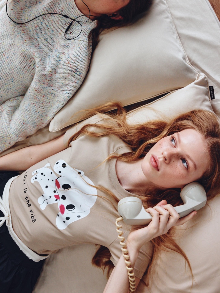 Футболка с принтом Sela Young, арт. 34125