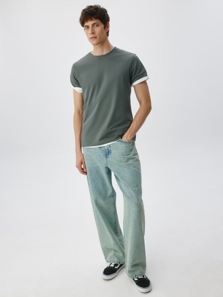 Футболка ADAM SLIM FIT базовая. Фото №2