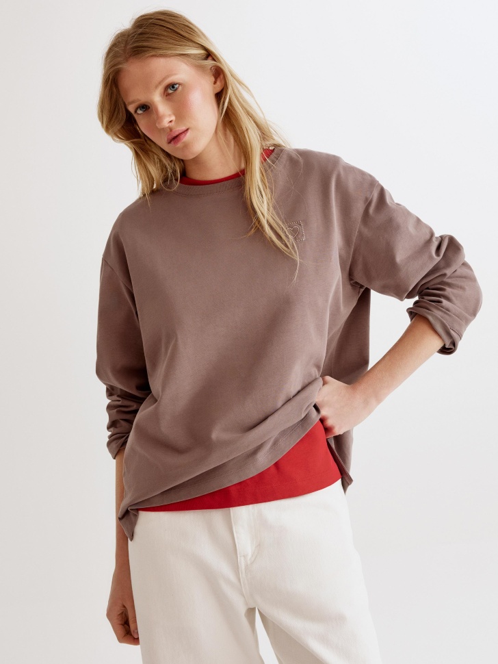 

Лонгслив ANNA OVERSIZE FIT, SL6802010233