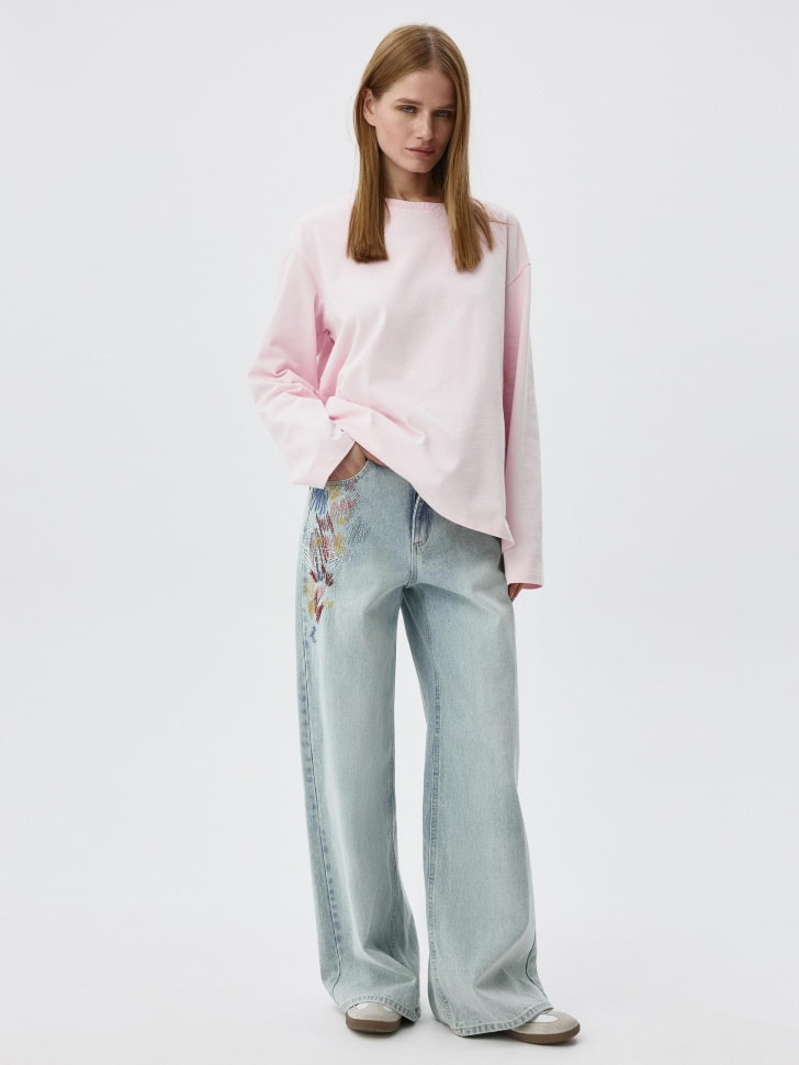 Лонгслив ANNA OVERSIZE FIT. Фото №2